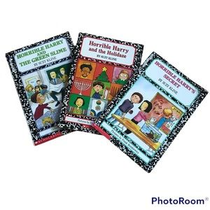 2/$10 Horrible Harry Books | Lot of Three Kids Chapter Books